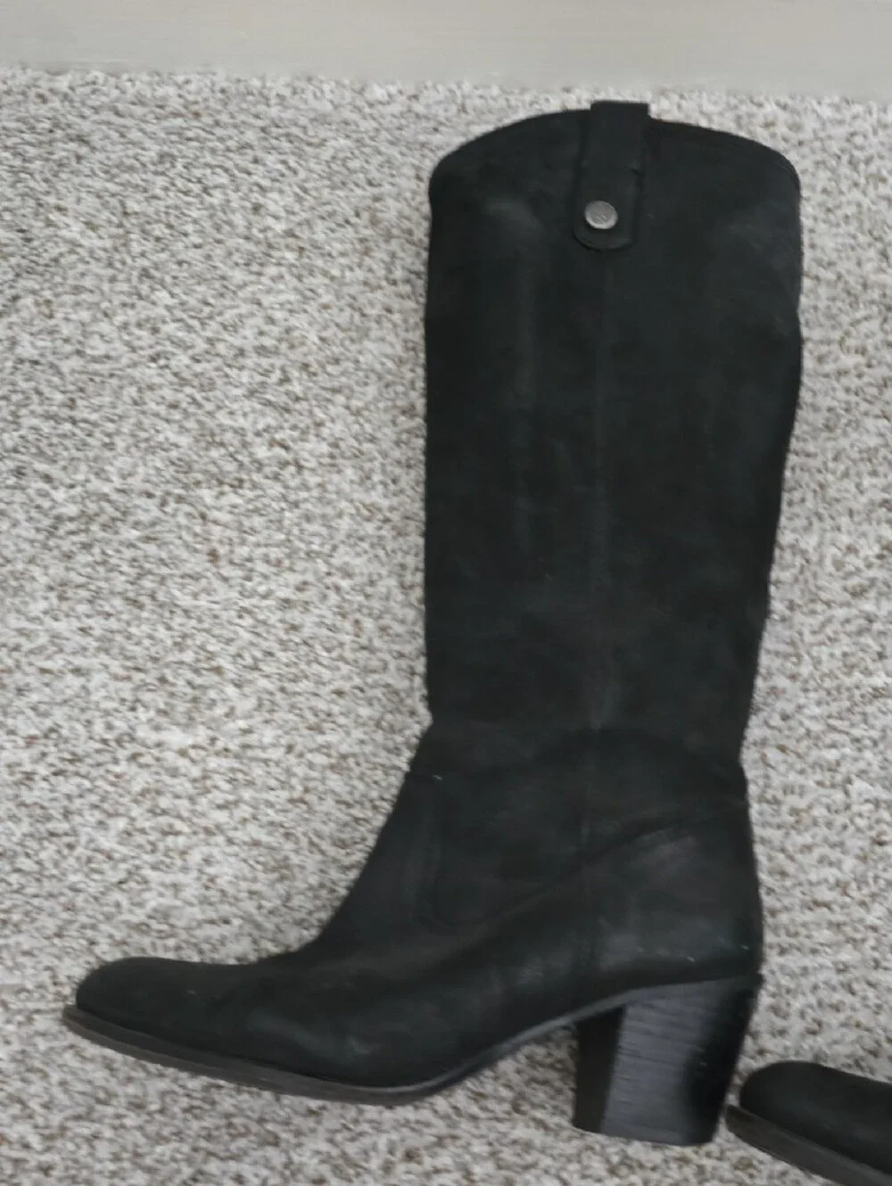 Vince Camuto Kolton Black Suede Boots